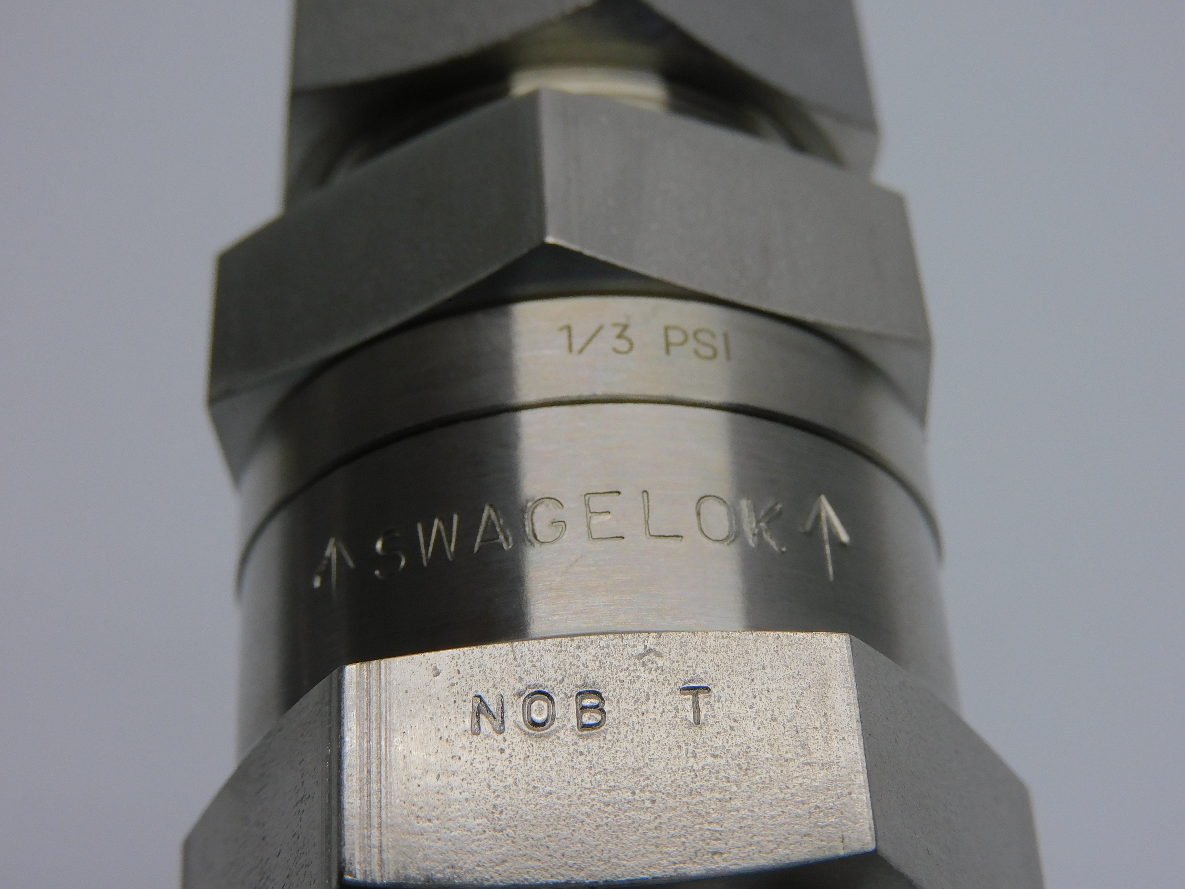 SWAGELOK SS-CHS16-1/3 1/3PSI NSNP