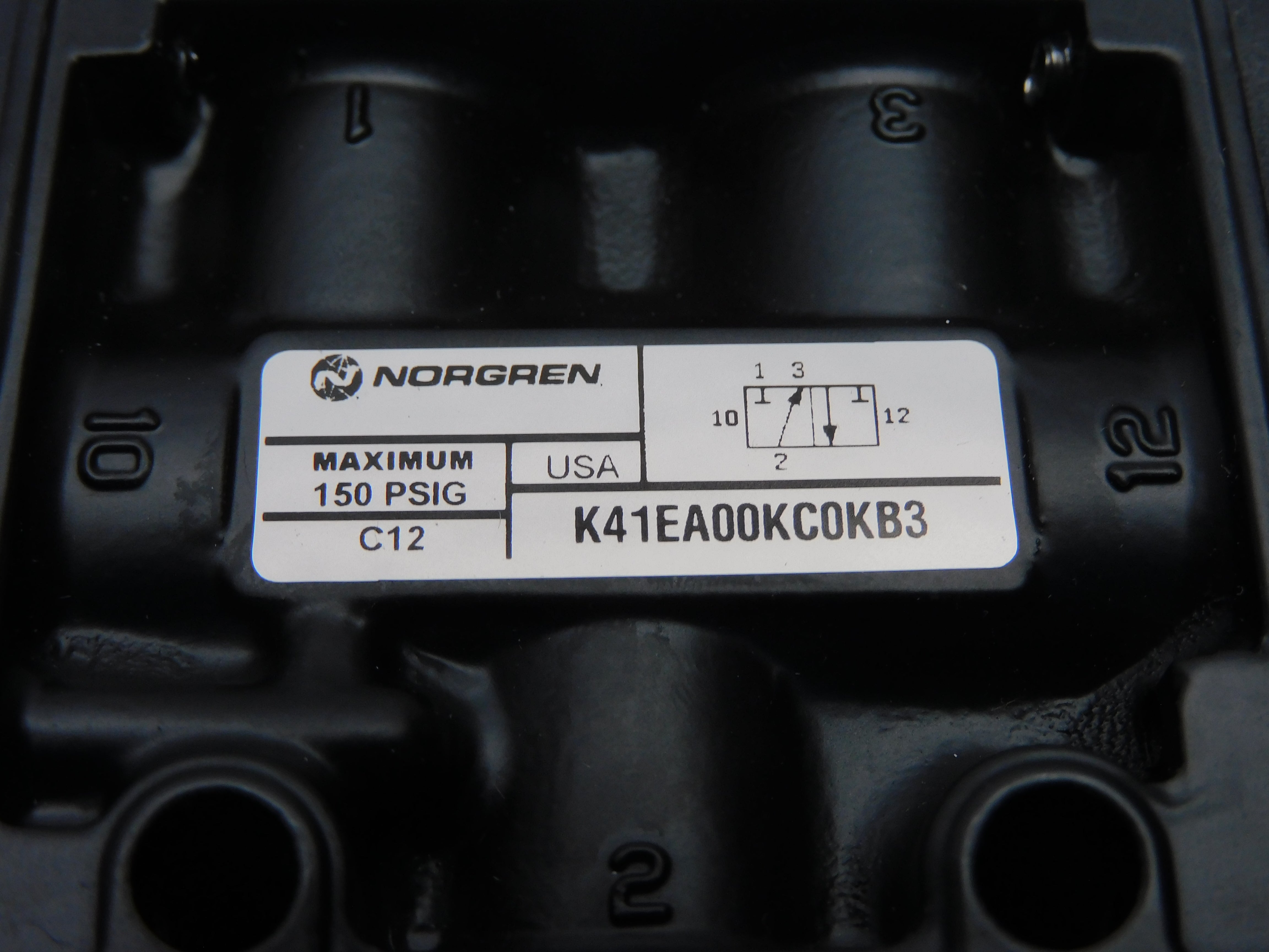 NORGREN K41EA00KC0KB3 150PSI NSMP