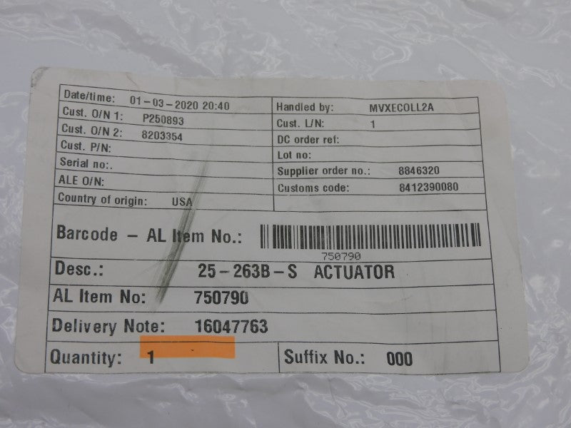 ALFA LAVAL 25-263B-S NSMP