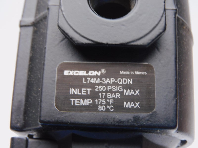 NORGREN L74M-3AP-QDN 250PSI 3/8" NSMP