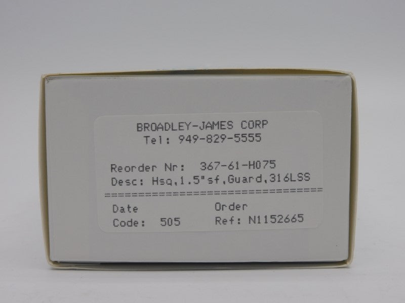 BROADLEY-JAMES 367-61-H075 1.5" NSMP