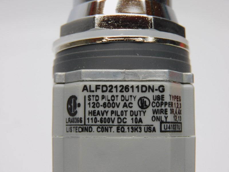 IDEC ALFD212611DN-G 120-600VAC 10A NSMP