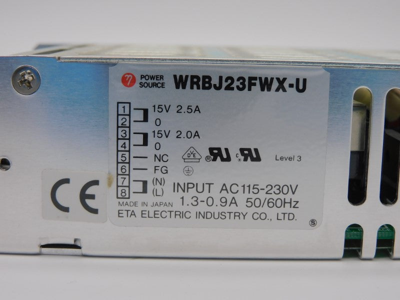 POWER SOURCE WRBJ23FWX-U 115-230VAC 2.5A NSMP