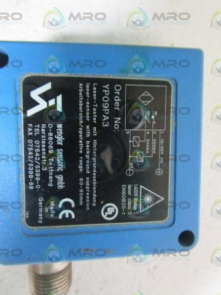 WENGLOR YP09PA3 UNMP