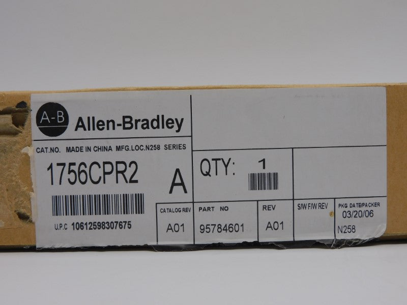 ALLEN BRADLEY 1756-CPR2 SER. A REV. A01 NSMP