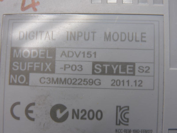 YOKOGAWA ADV151-P03 S2 UNMP