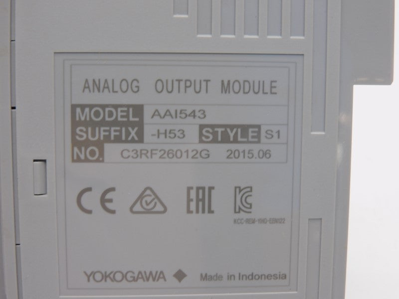 YOKOGAWA AAI543-H53 S1 NSMP