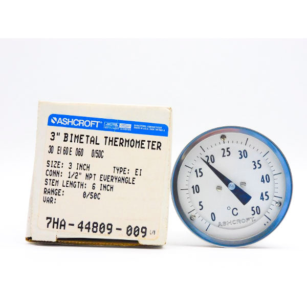 ASHCROFT 30EI60E060-0/50C 3" NSMP