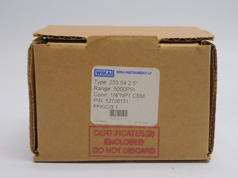GAUGE 52720131 5000PSI NSMP