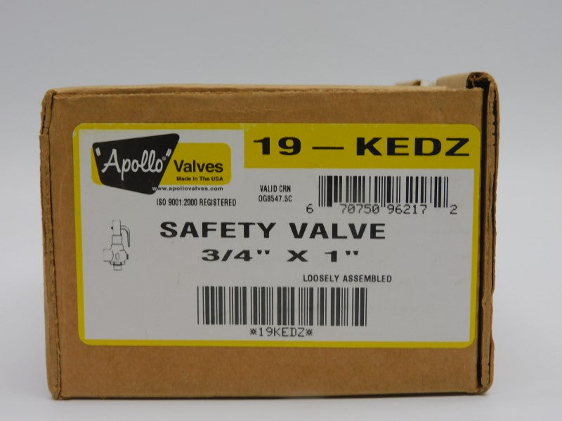 APOLLO 19-KEDZ 19KED-L 100PSI 3/4" NSMP