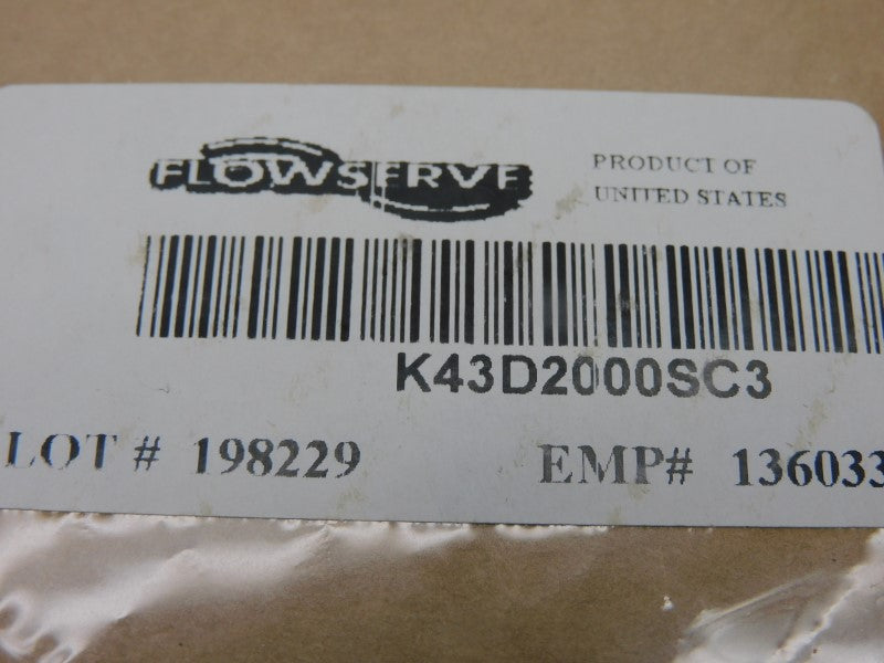 FLOWSERVE K43D2000SC3 NSMP
