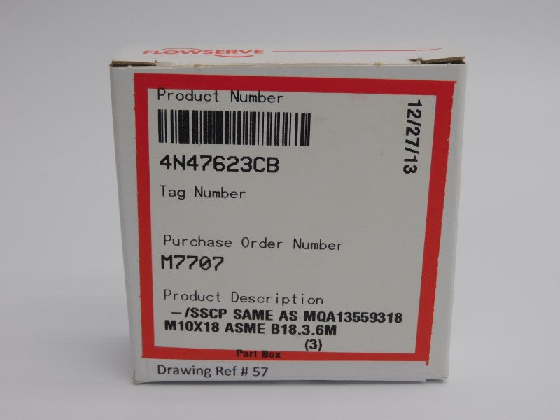 FLOWSERVE 4N47623CB (PKG OF 3) NSMP