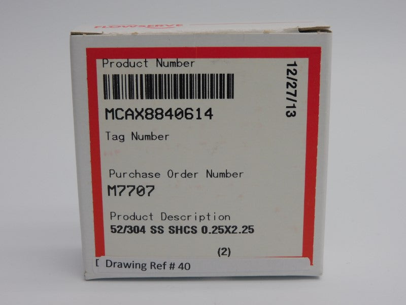 FLOWSERVE MCAX8840614 (PKG OF 2) NSMP