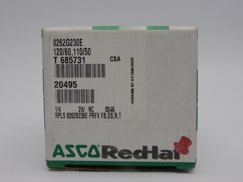 ASCO 8262G230E 110/120V 100PSI 1/4" NSMP