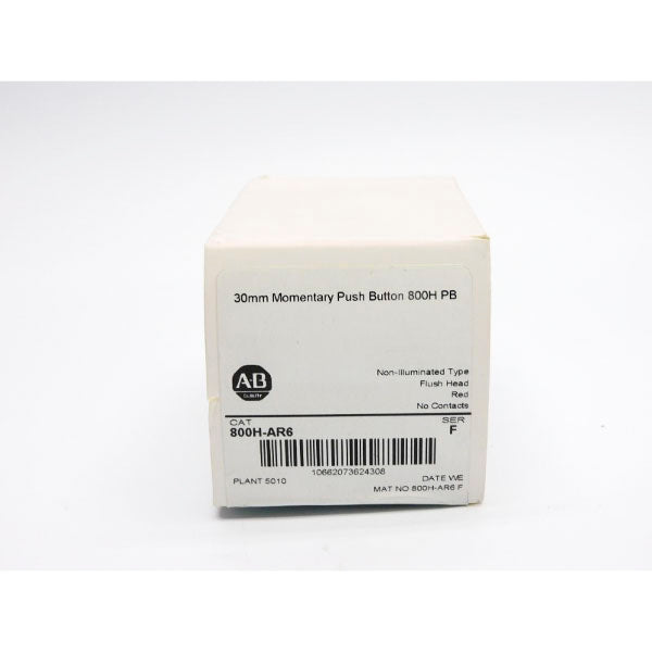 ALLEN BRADLEY 800H-AR6 SER. F (WH) NSFS