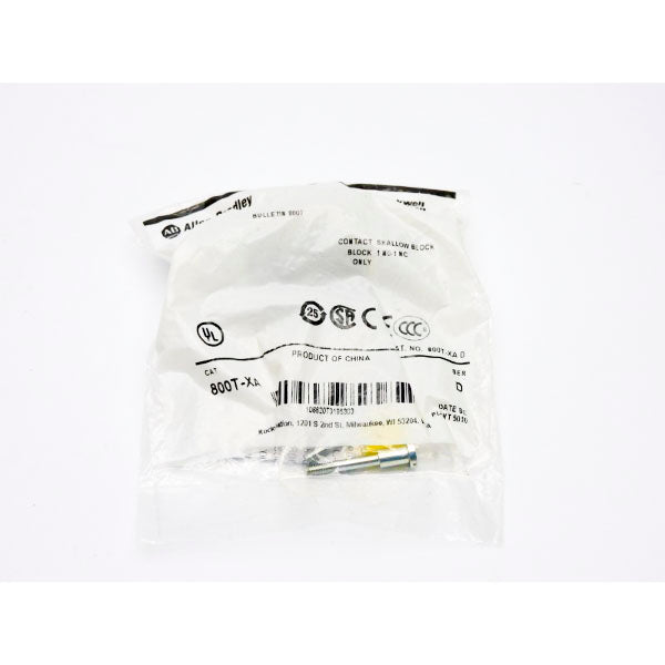 ALLEN BRADLEY 800T-XA SER. D NSMP