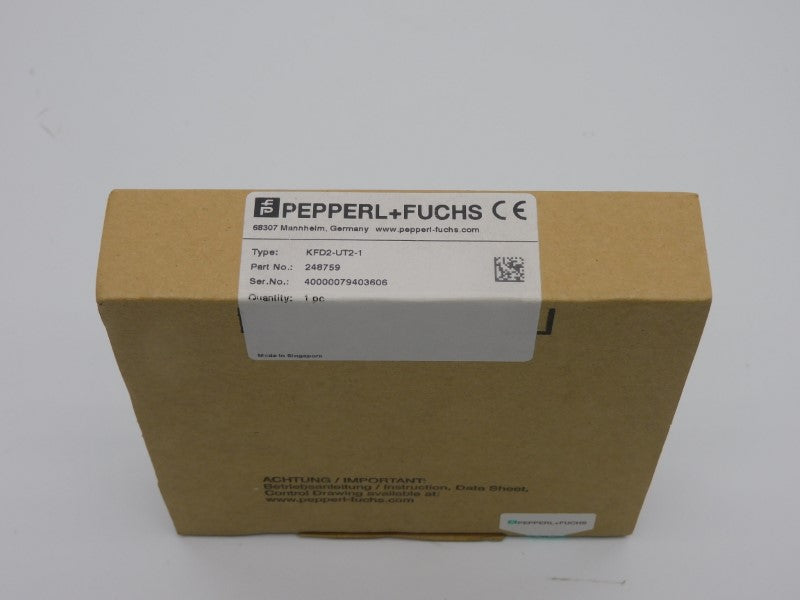 PEPPERL+FUCHS KFD2-UT2-1 248759 NSFS
