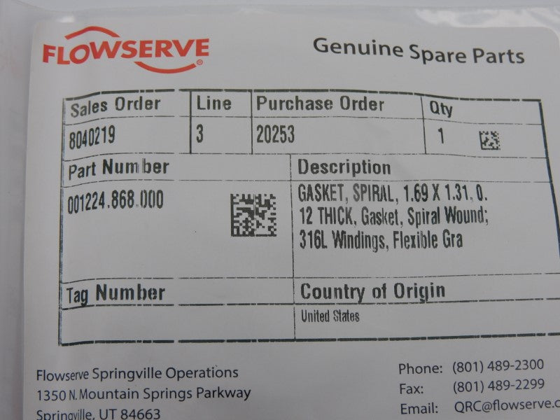 FLOWSERVE 001224.868.000 NSMP