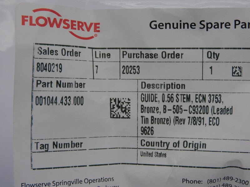 FLOWSERVE 001044.433.000 NSMP