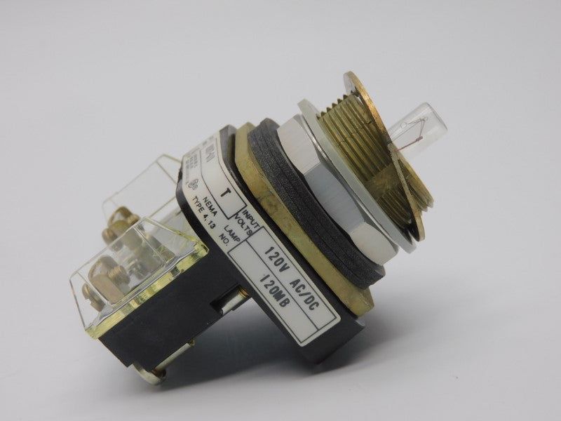 ALLEN BRADLEY 800T-Q10R SER. T 120V (NO CAP) (BK/YL) NSMP