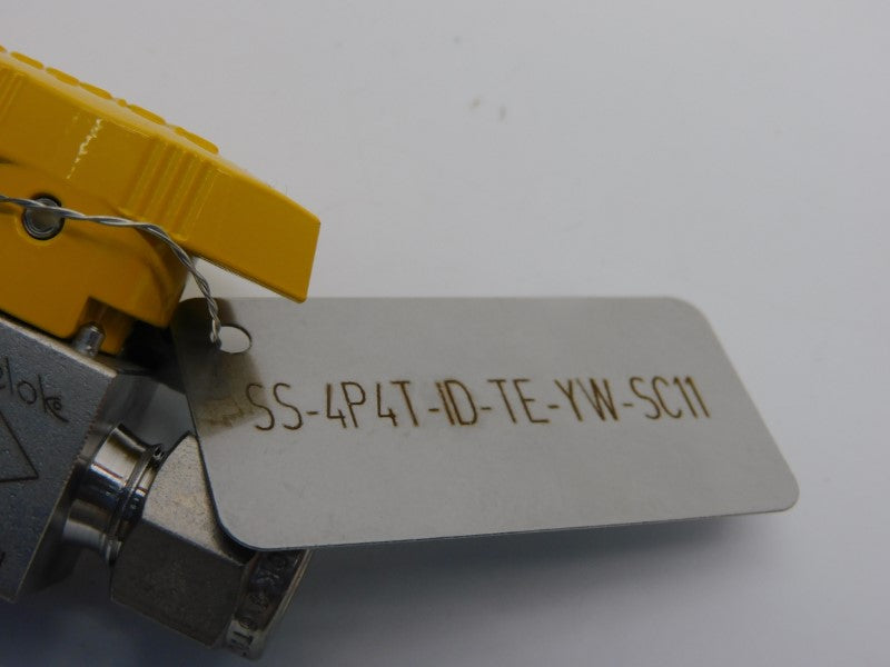 SWAGELOK SS-4P4T-ID-TE-YW-SC11 NSNP