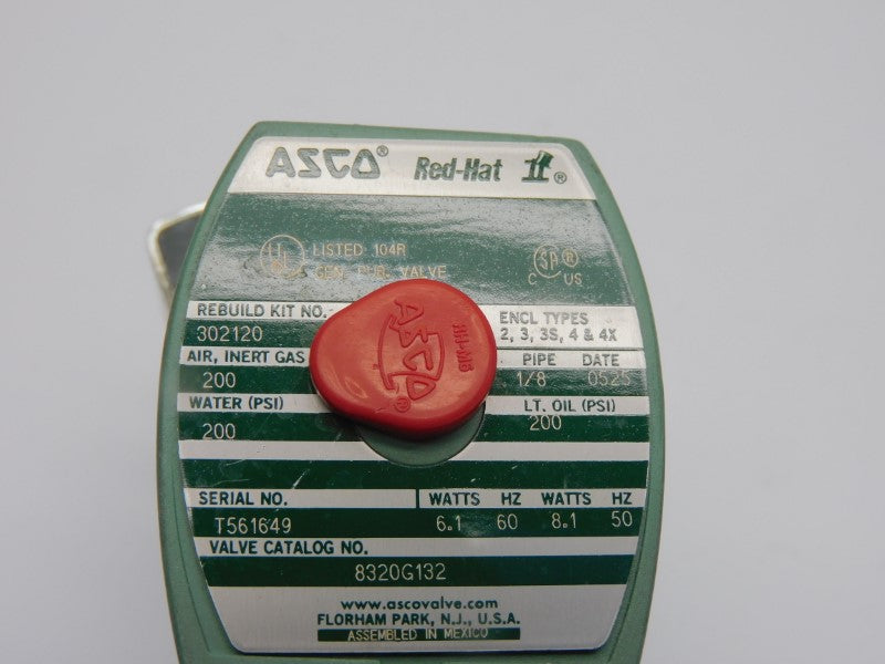 ASCO 8320G132 110/120V 200PSI 1/8" UNMP