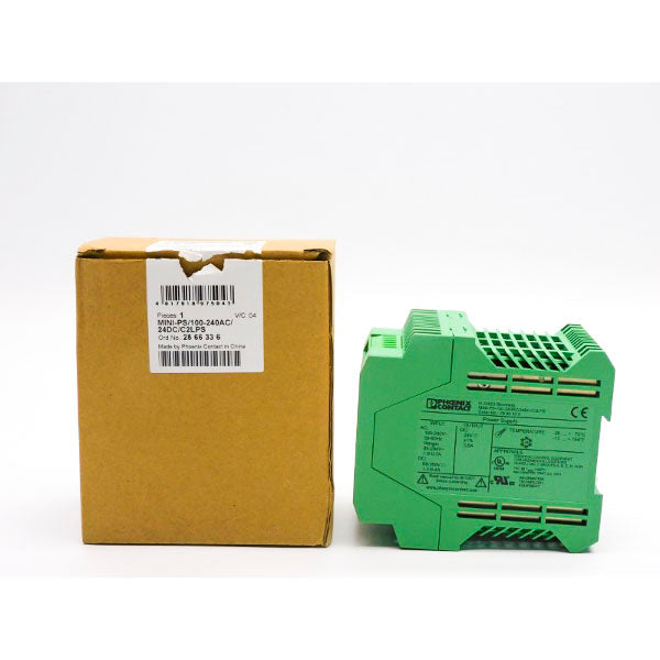 PHOENIX CONTACT MINI-PS/100-240AC/24DC/C2LPS 286636 100-240V 3.8A NSMP