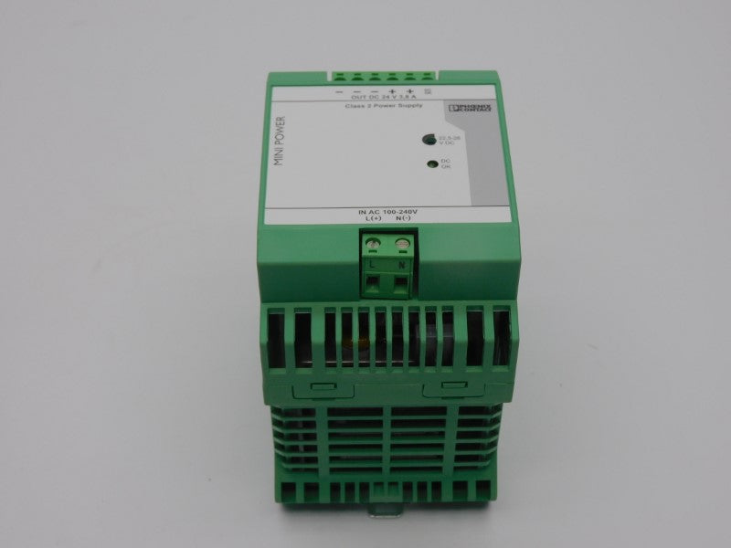 PHOENIX CONTACT MINI-PS/100-240AC/24DC/C2LPS 286636 100-240V 3.8A NSMP