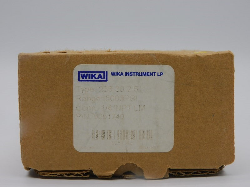 WIKA 9251740 5000PSI NSMP