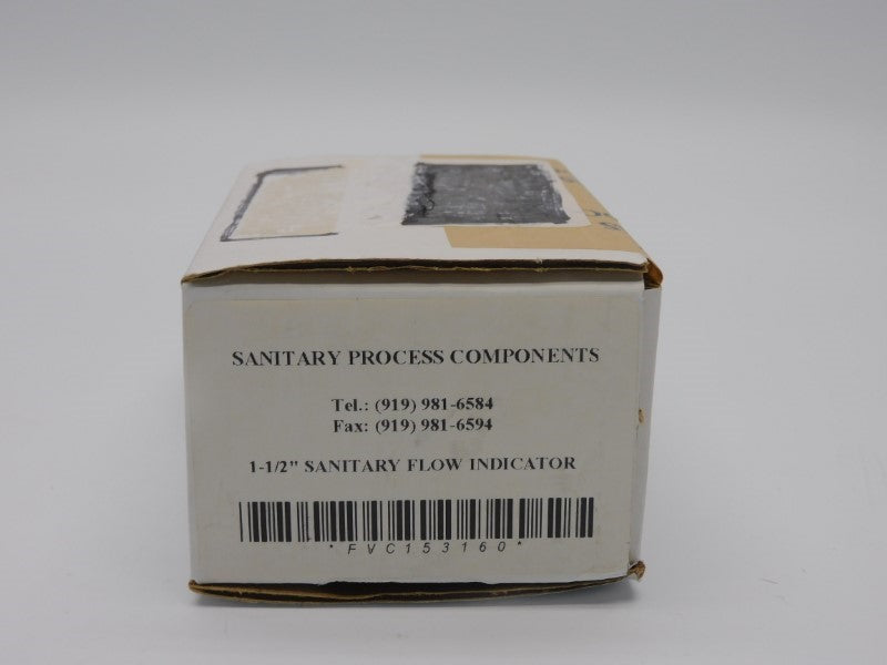 SANITARY PROCESS COMPONENTS FVC153160 1-1/2" NSFS