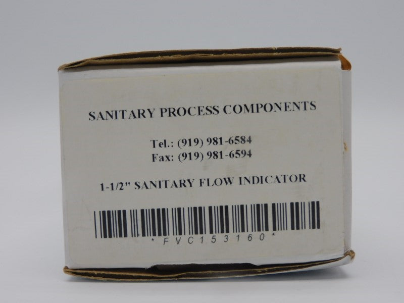 SANITARY PROCESS COMPONENTS FVC153160 1-1/2" NSFS