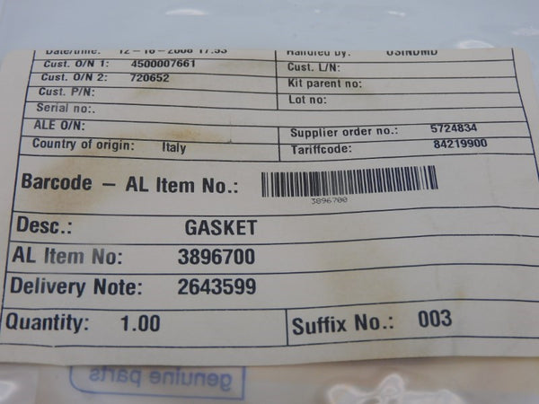 ALFA LAVAL 3896700 NSMP