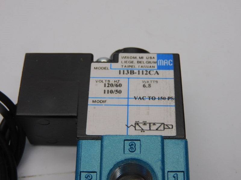 MAC 113B-112CA 110/120V 150PSI NSNP