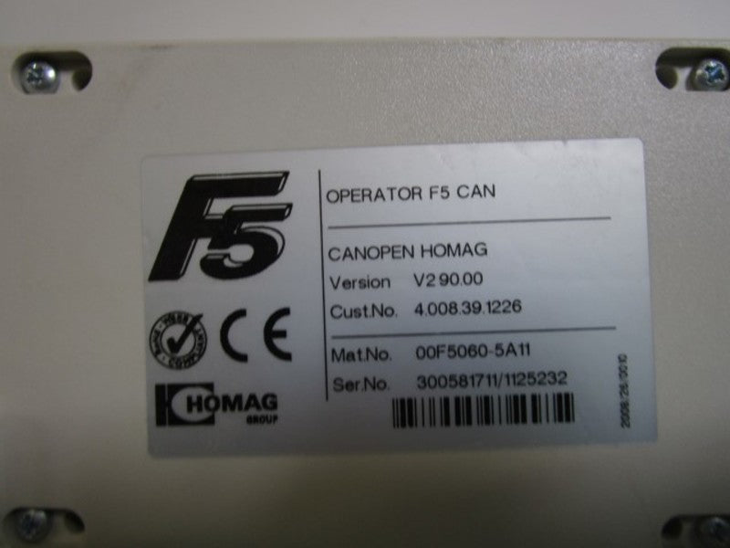 HOMAG 00F5060-5A11 UNMP