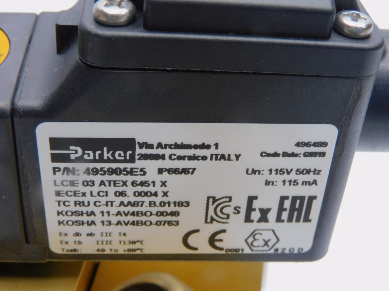 PARKER 495905E5 E331L21 115V NSNP