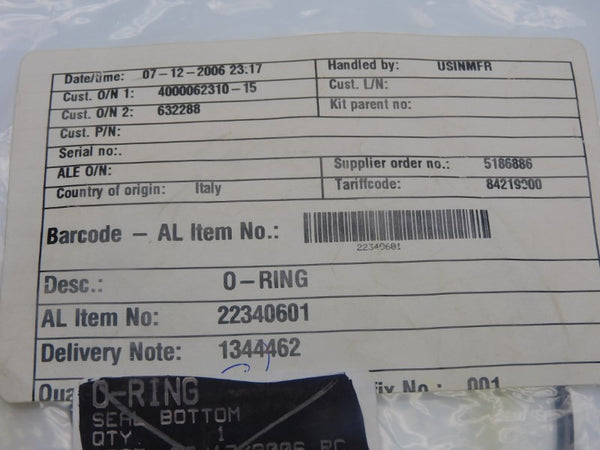 ALFA LAVAL 22340601 NSMP