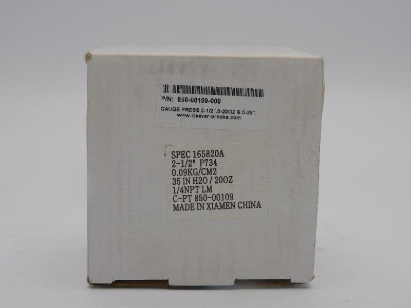 CLEAVER BROOKS 850-00109-000 NSMP