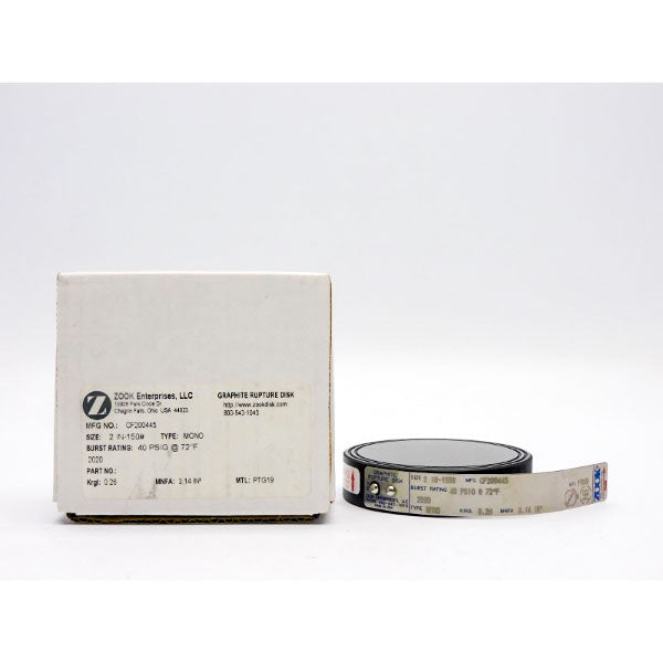 ZOOK ENTERPRISES CF200445 40PSI 2" NSMP