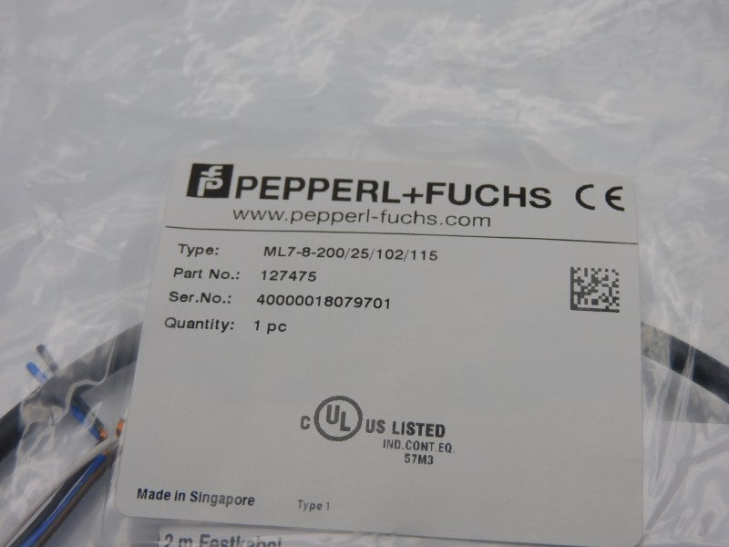 PEPPERL+FUCHS ML7-8-200/25/102/115 127475 10-30VDC NSMP