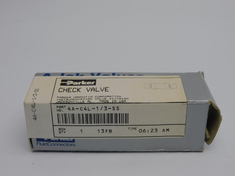 PARKER 4A-C4L-1/3-SS NSMP