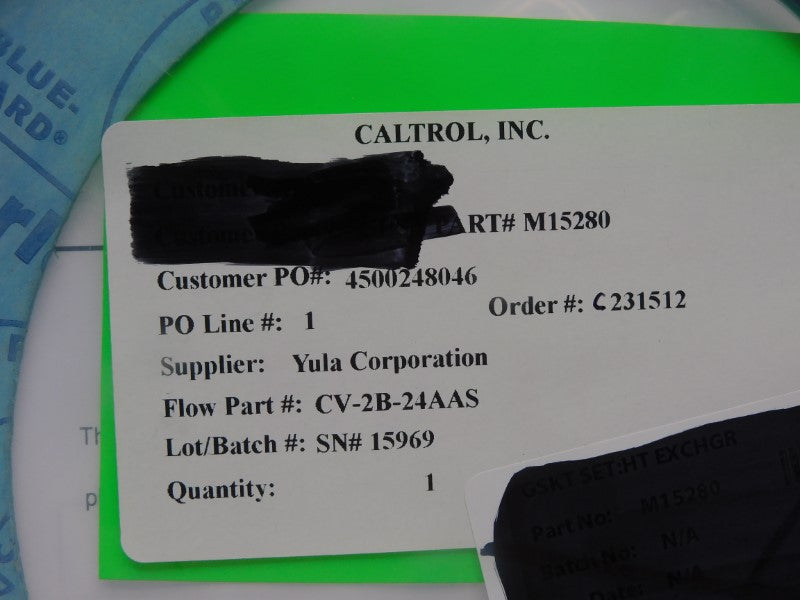 CALTROL CV-2B-24AAS NSMP