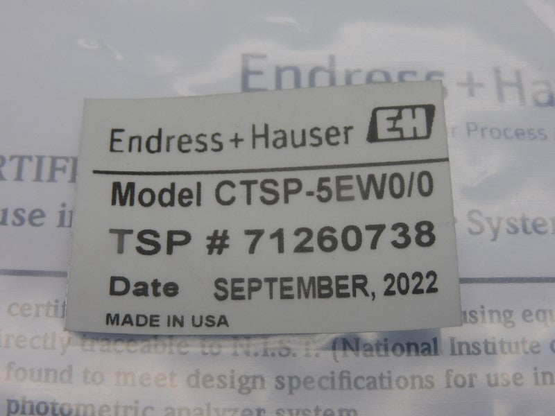 ENDRESS+HAUSER CTSP-5EW0/0 71260738 NSMP