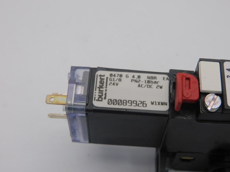 BURKERT 0470G4.0NBREAG-1/8  00089926 24V NSNP