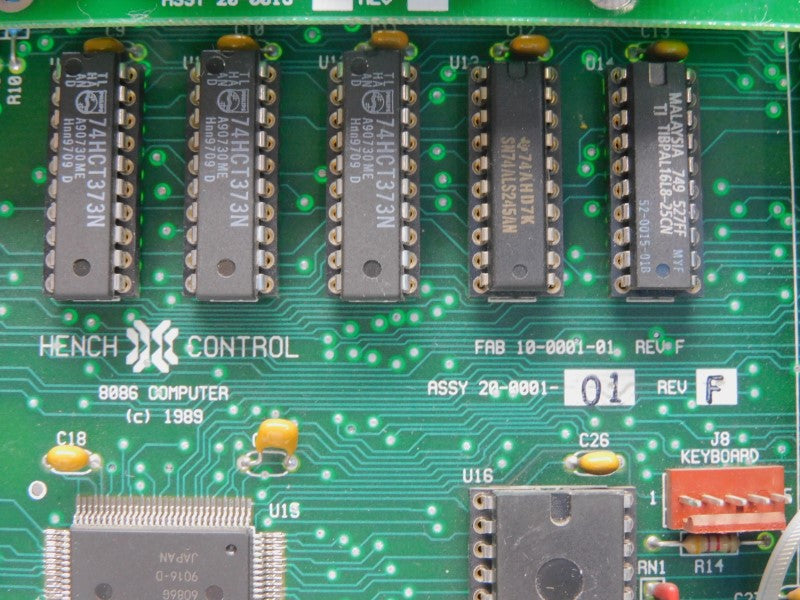 HENCH CONTROL 20-0001-01 REV. F UNMP