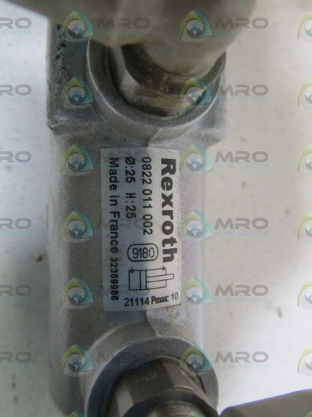 REXROTH 0822011002 UNMP
