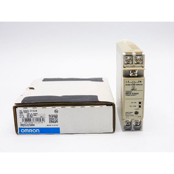 OMRON S8VS-01524 100-240VAC .45A (WH) NSMP