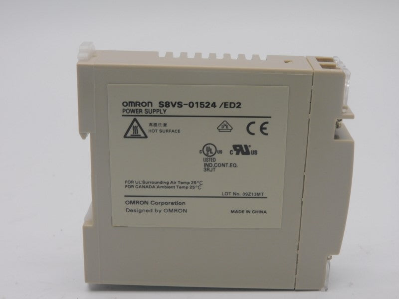 OMRON S8VS-01524 100-240VAC .45A (WH) NSMP