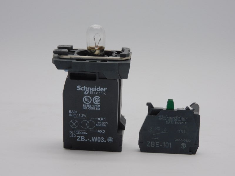 SCHNEIDER ELECTRIC ZB5AW031 120V NSMP