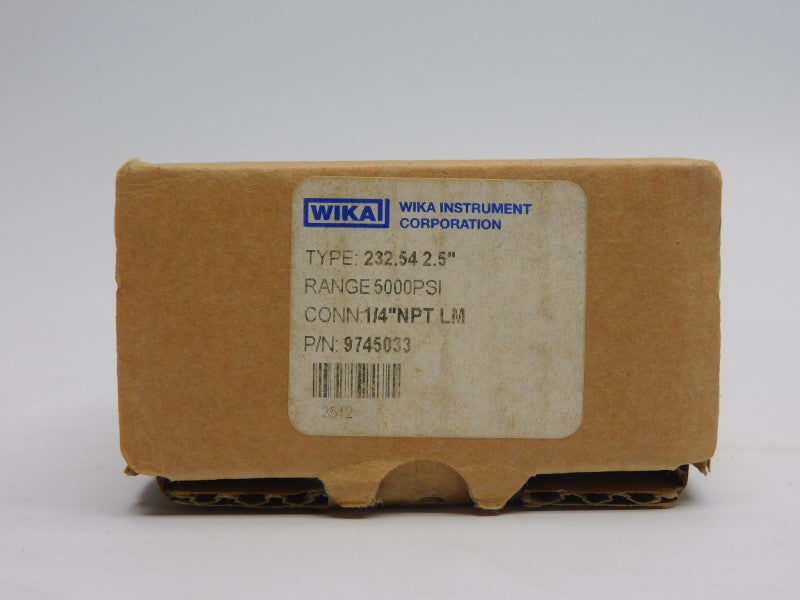 WIKA 9745033 5000PSI NSMP