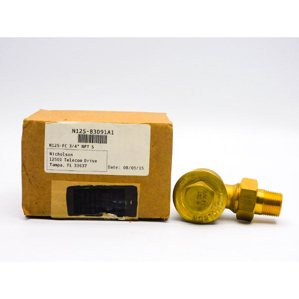 NICHOLSON N125-B3D91A1 N125-FC 3/4" NSMP